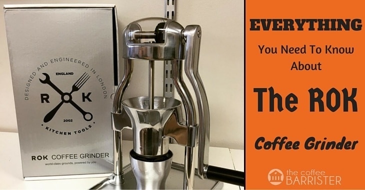 Read more about the article How ROK Solid… is the ROK Coffee Grinder? [REVIEW]