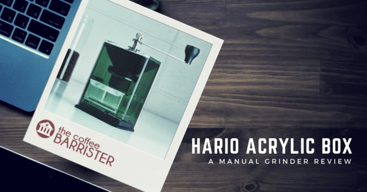 Hario Clear Acrylic Box Coffee Grinder Feature Image