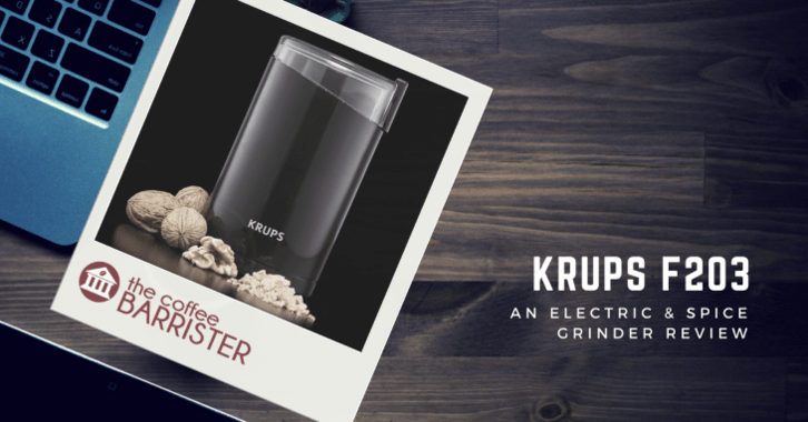 KRUPS F203 Electric Spice & Coffee Grinder