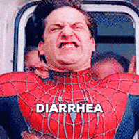 Spiderman Diarrhea